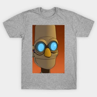 Funny smiling robot T-Shirt